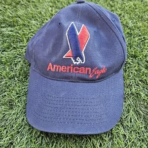 American Eagle Patriotic Baseball Cap Hat Headwear Adult Unisex